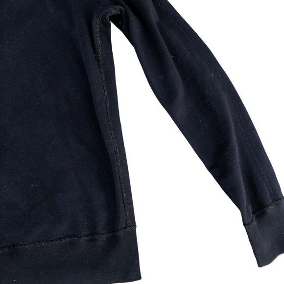 REIGNING Champ Heavyweight Side Zip Sweater Small Black - Picture 6 of 7